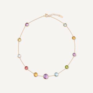 Collana Marco Bicego Donna Jaipur in Oro giallo Pietre dure CB2710-MIX01