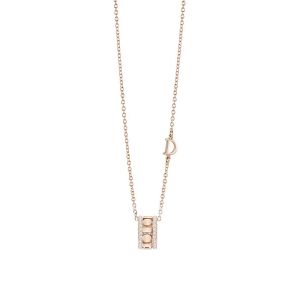 Collana Damiani Donna Belle Epoque Reel in Oro rosa Diamante 20093325