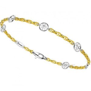 Bracciale Zancan Uomo  Insignia in Oro giallo EB692GB