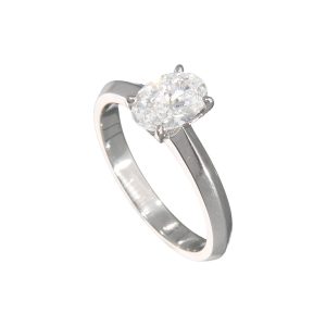 Anello Crivelli Donna DIAMANTI in Oro bianco Diamante 000-6521NS