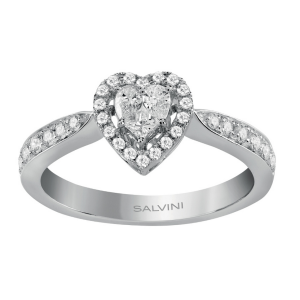 Anello Salvini Donna Magia s in Oro bianco Diamante 20085789