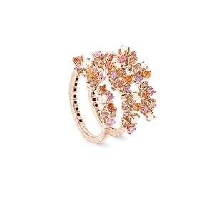 Anello Damiani Donna MIMOSA FLEXI in Oro rosa Zaffiro 20114771